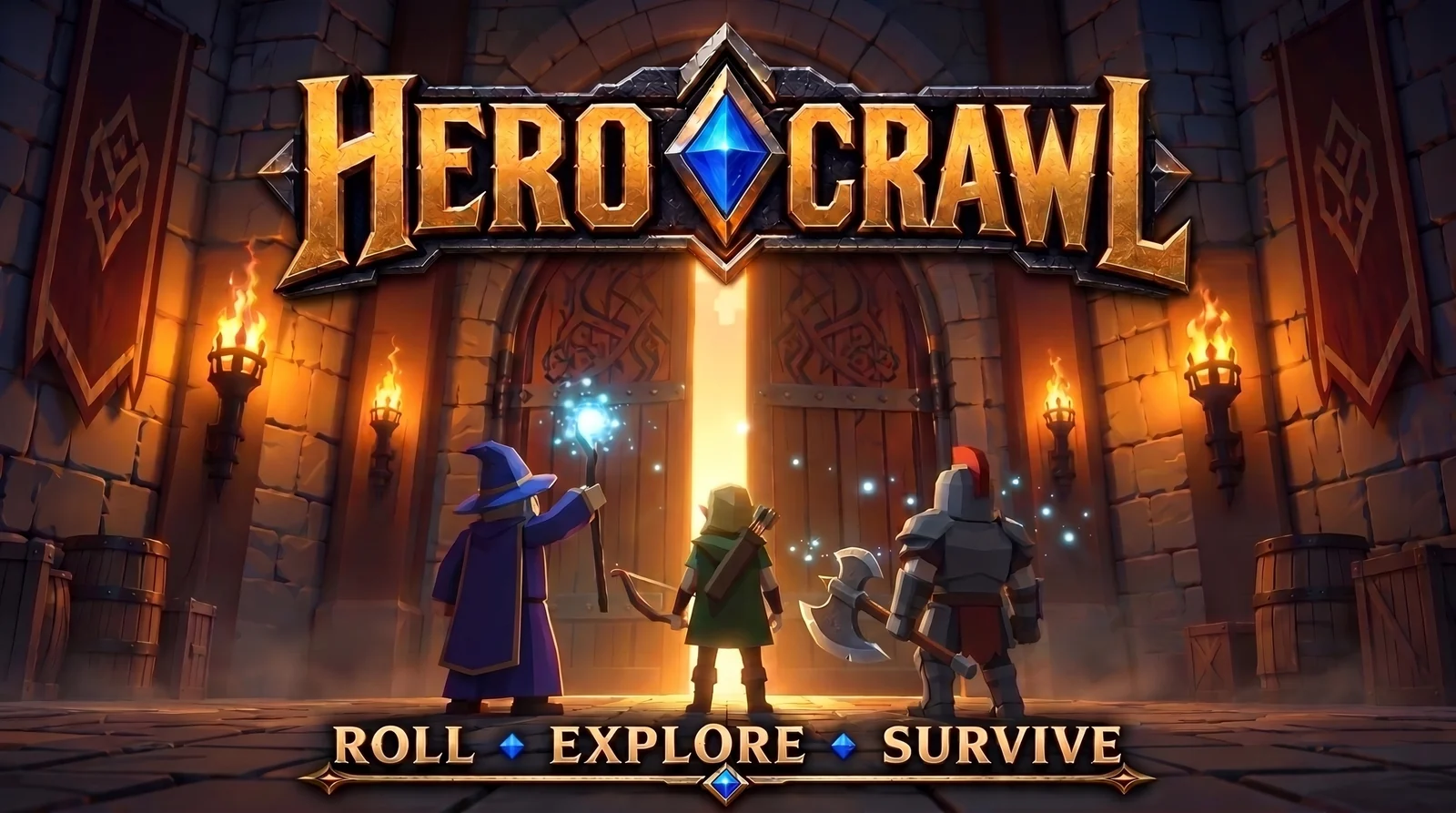 HeroCrawl promotional artwork